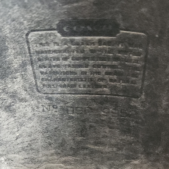 Vintage Coach 9952 Lula's Legacy Black Leather Bucket Bag - Picture 10 of 11